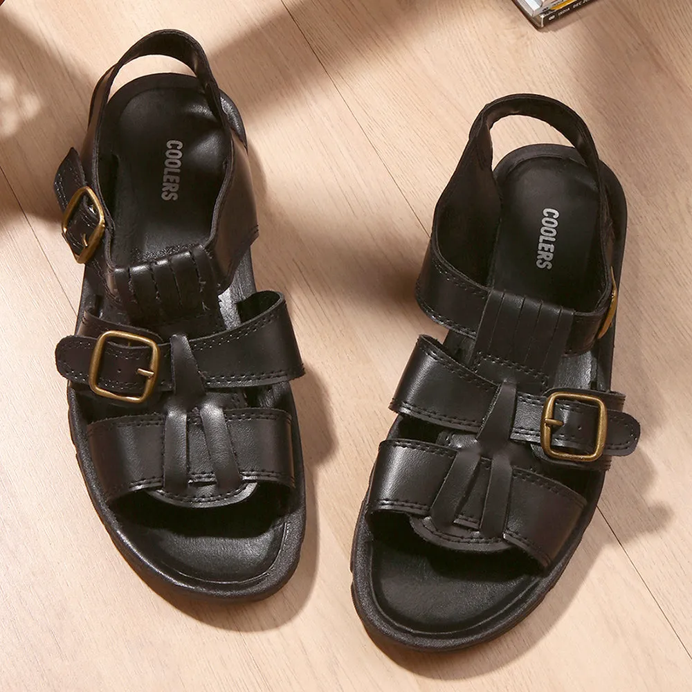 Paw Patrol Sandals Coolers Casual (Black) Sandals For Men SEMSON-N By Liberty