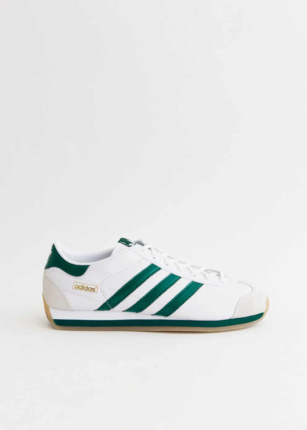 Indoor Soccer Shoes Adidas Country Japan 'White Collegiate Green' Sneakers