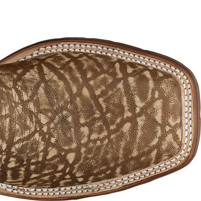 Best Ladies Motorcycle Boots TONY LAMA BOWIE 11'' TAUPE FADED STONE COWHIDE RUBBER SOLE BOOT