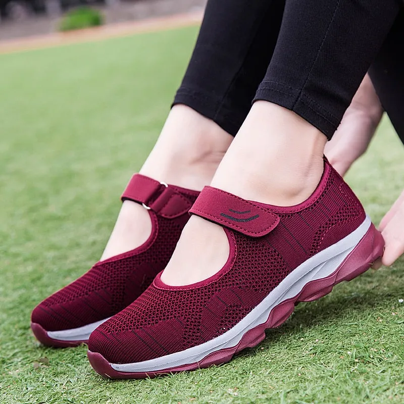 Sneaker Women Fashion Flat Platform Shoes Woman Mtb Flat Shoes