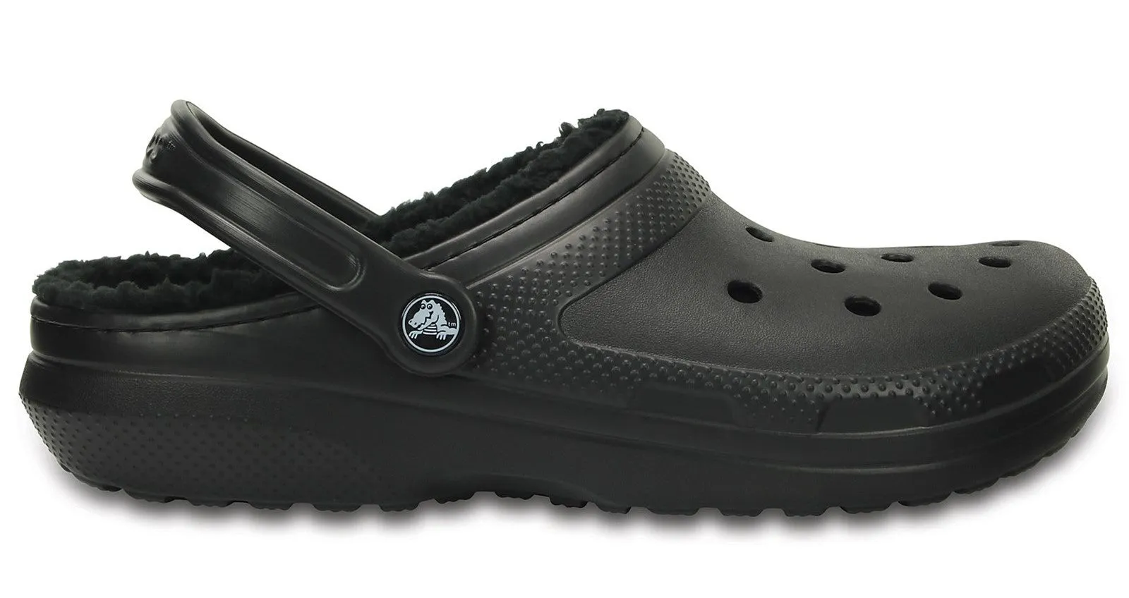 Crocs Classic Lined Mens Clog #203591 Bruins Slippers