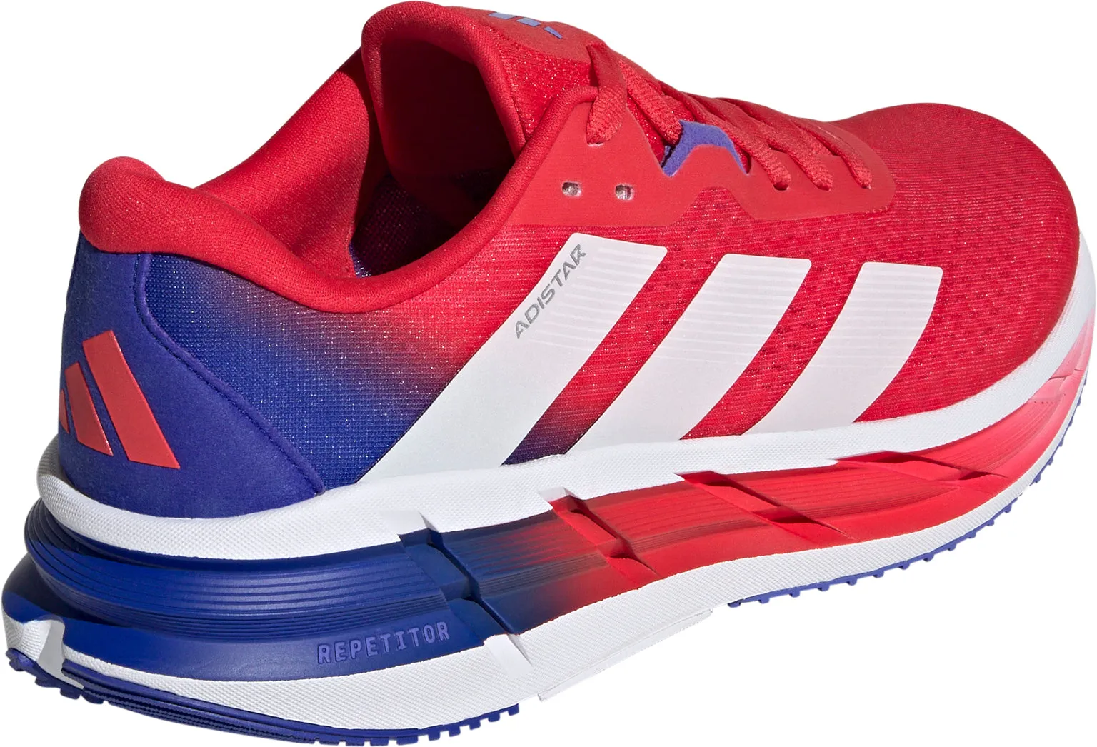 Adidas New Shoes Soccer adidas Adistar 3.0 Mens Running Shoes - Red