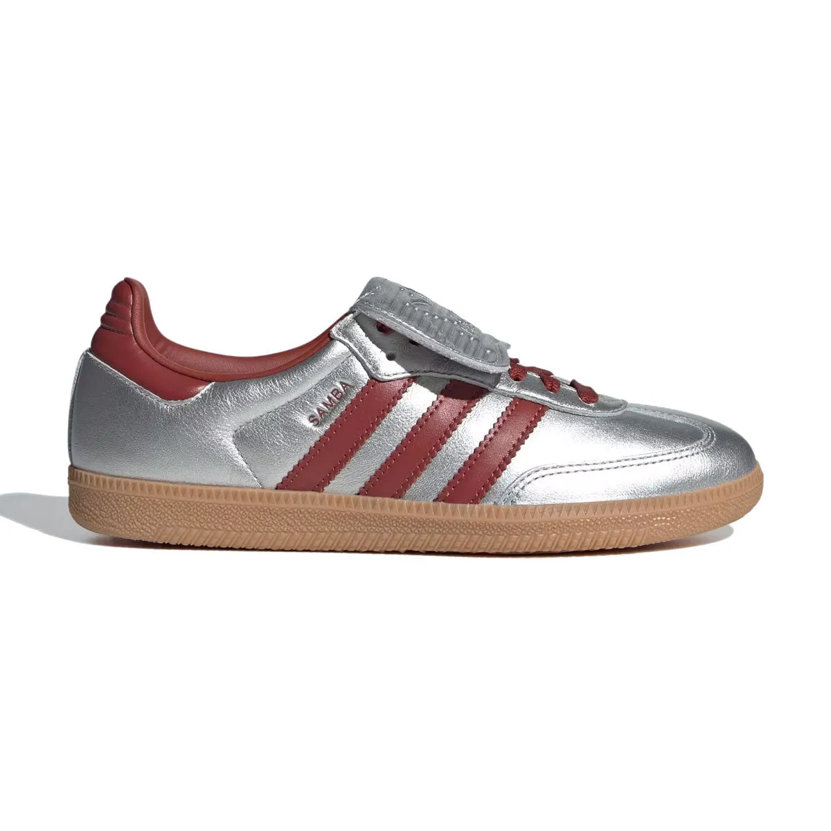 adidas - SAMBA LT W Silver Metallic/Preloved Ruby/Gum JH5707 Adidas By Stella Mccartney Court Shoes