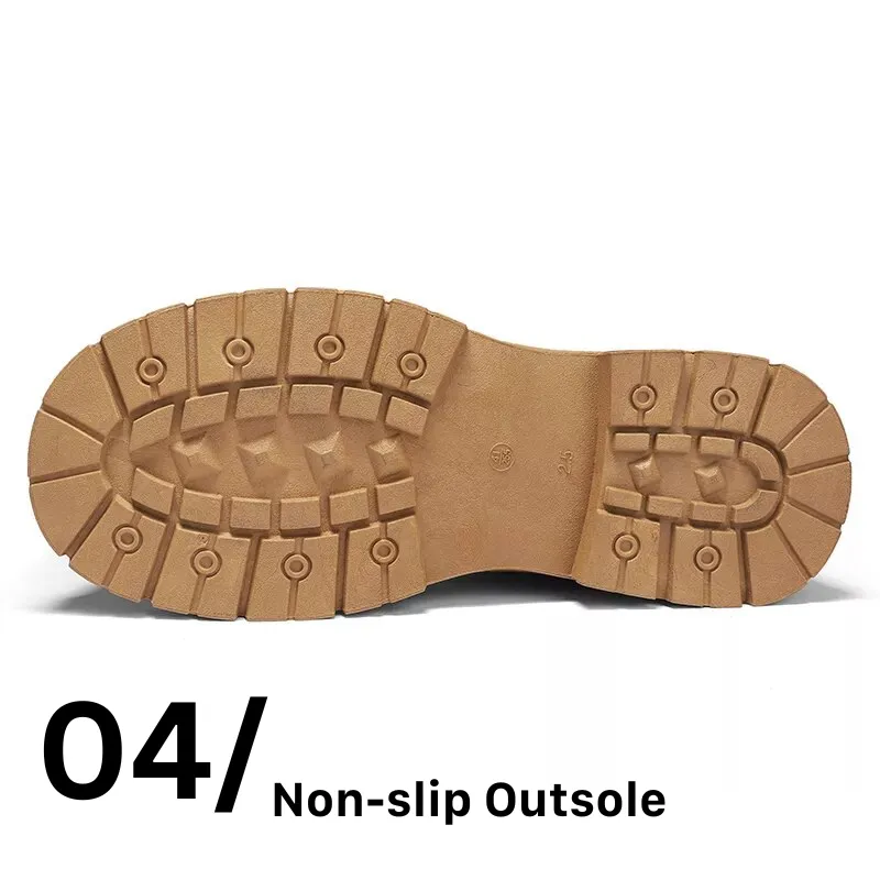 Cuzcare Orthopedic Shoes for Men Warm Leather Lace-Up High Top Boots Under Armour Running Shoes