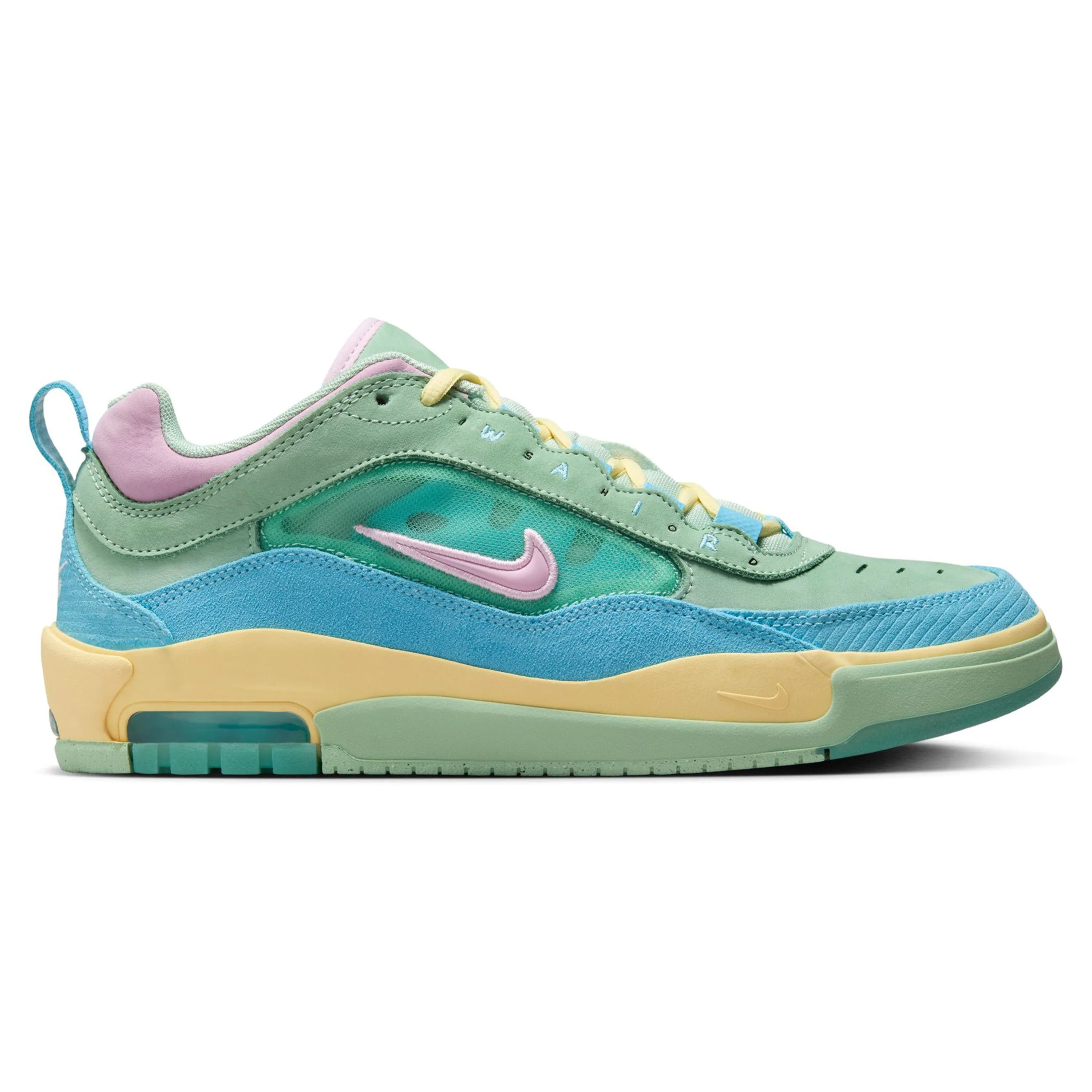 NIKE SB ISHOD 2 VERDY AIR MAX BLUE GAZE / LT ARCTIC PINK-ENAMEL GREEN Asics Dan Gable Evo 2 Wrestling Shoes