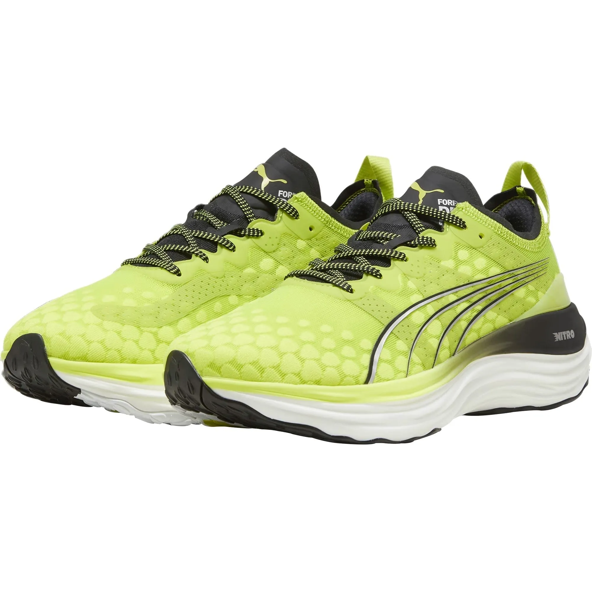 Puma ForeverRun Nitro Mens Running Shoes - Yellow Asics Lace Up Shoes