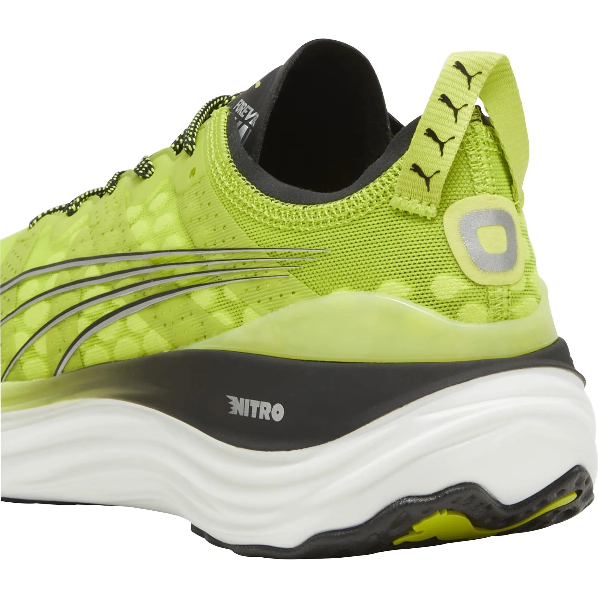 Best Asics Race Day Shoes Puma ForeverRun Nitro Mens Running Shoes - Yellow