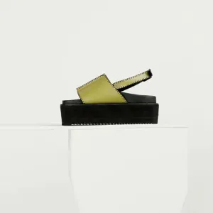 Sandals Block Heel Dauda Sling Back Slip On Sandals