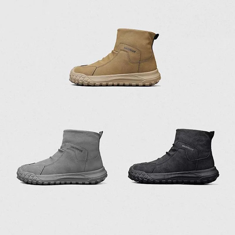 Dbeck CrossTrek: Men's All-terrain Waterproof Anti-Slip Hiking Boots for Fall & Winter Adventures Best Hiking Shoes 2025