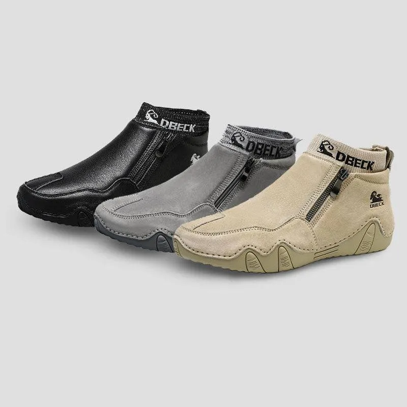 Dbeck Defender: All-terrain Adventure Waterproof Boots For Outdoor Adventures Breathable Waterproof Hiking Shoes