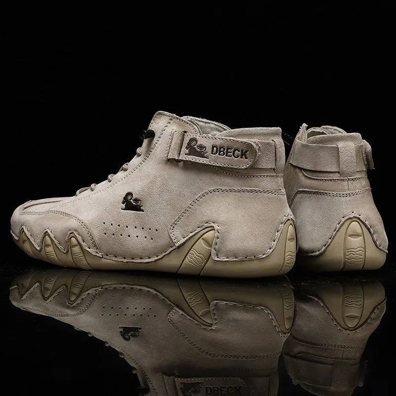 Water Friendly Hiking Shoes Dbeck Explorer Extra Wide with Arch Support Insole For Outdoor Adventures