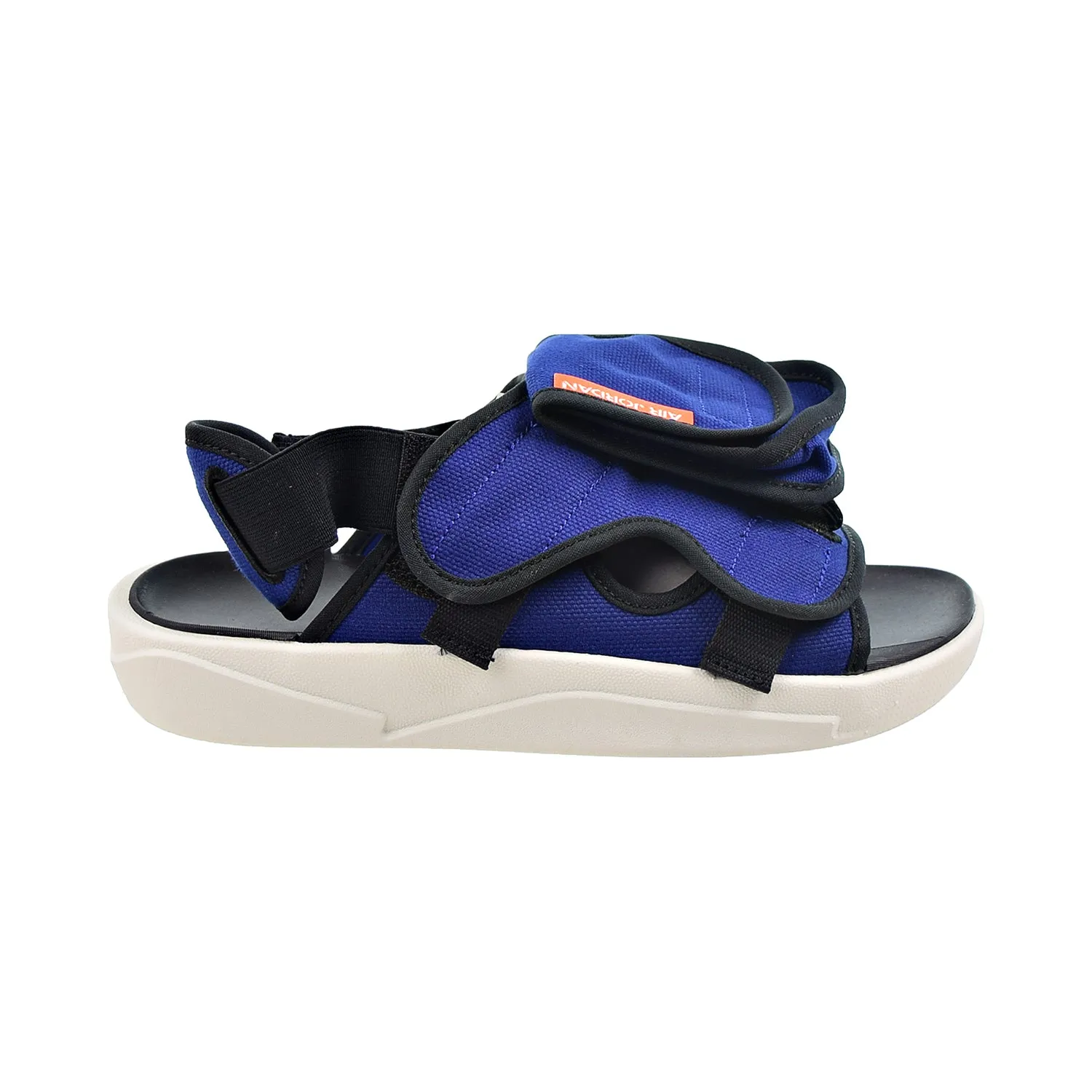 Preppy Slides Jordan LS Men's Slide Sandals Deep Royal Blue-Turf Orange