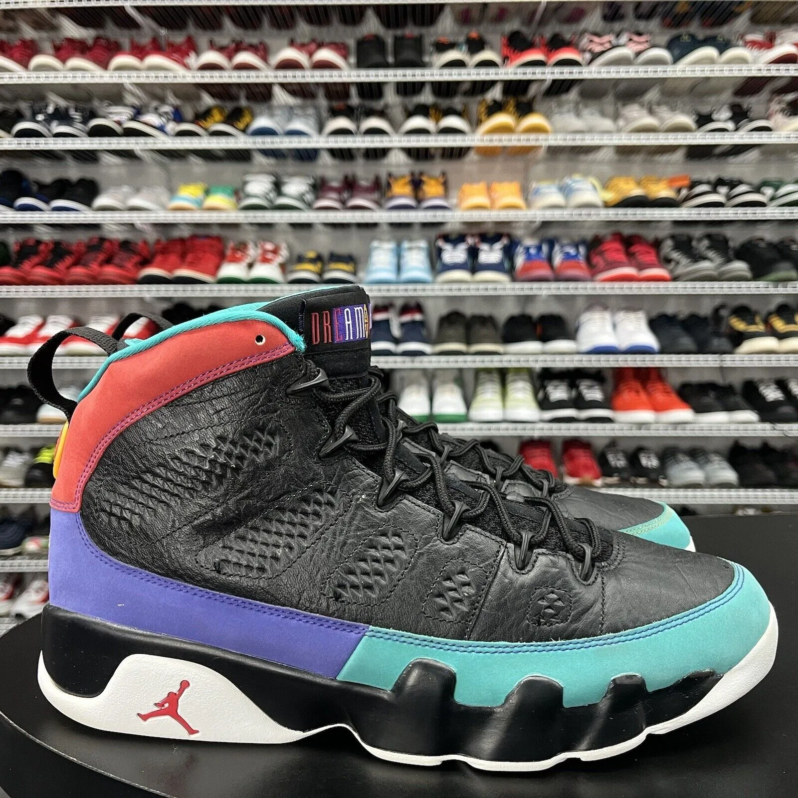 Nike Air Jordan 9 Retro Dream It Do It Multi Color 302370-065 Men's Size 12 Asics Shoes Shop