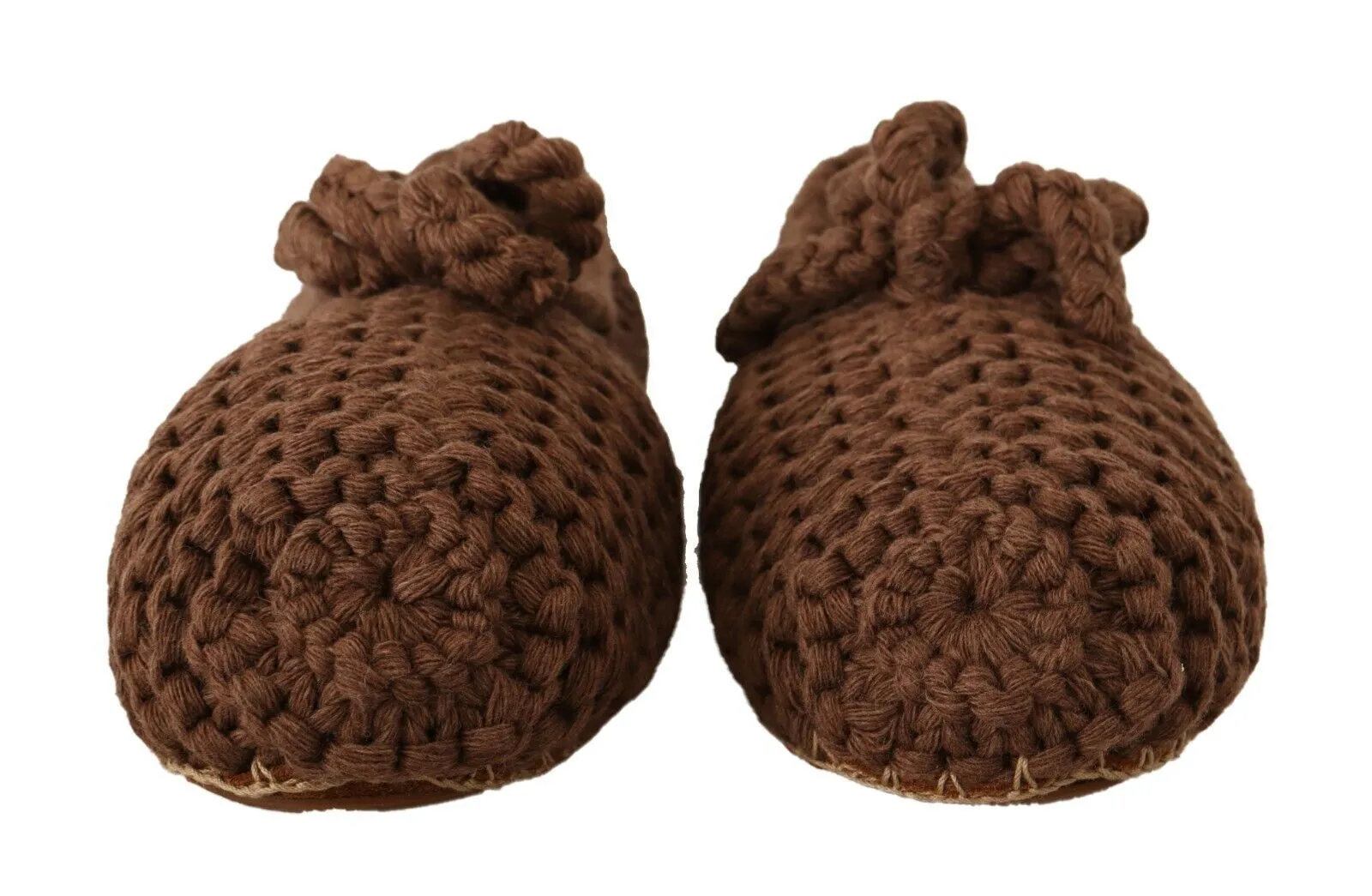 Running Shoe For Flat Feet Dolce & Gabbana Elegant Wool Knit Ballerina Flats