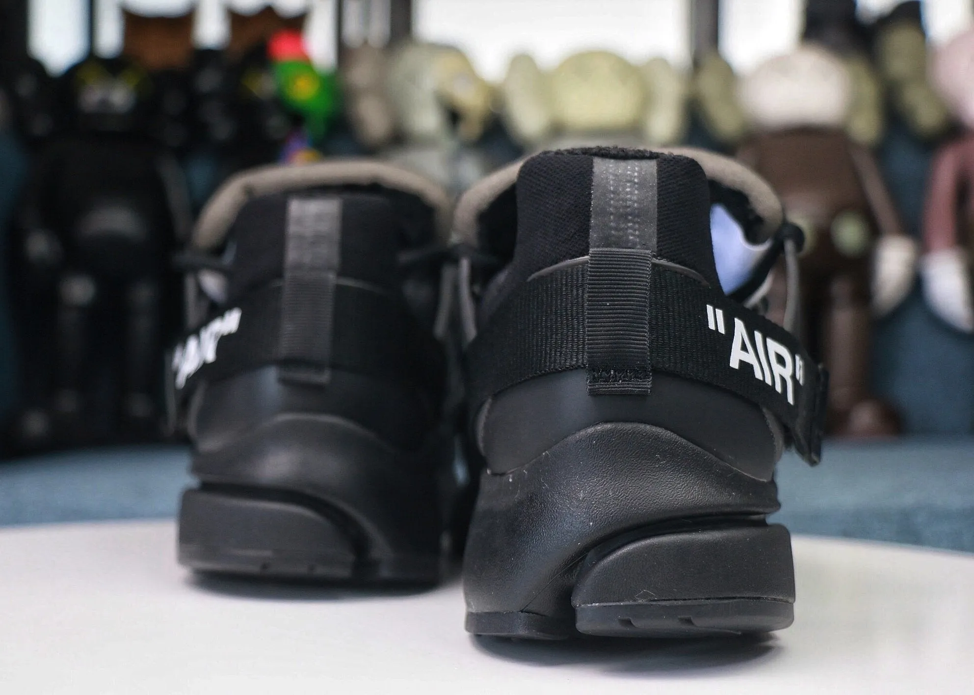 OFF-WHITE x Air Presto 'Black' All Asics Shoes