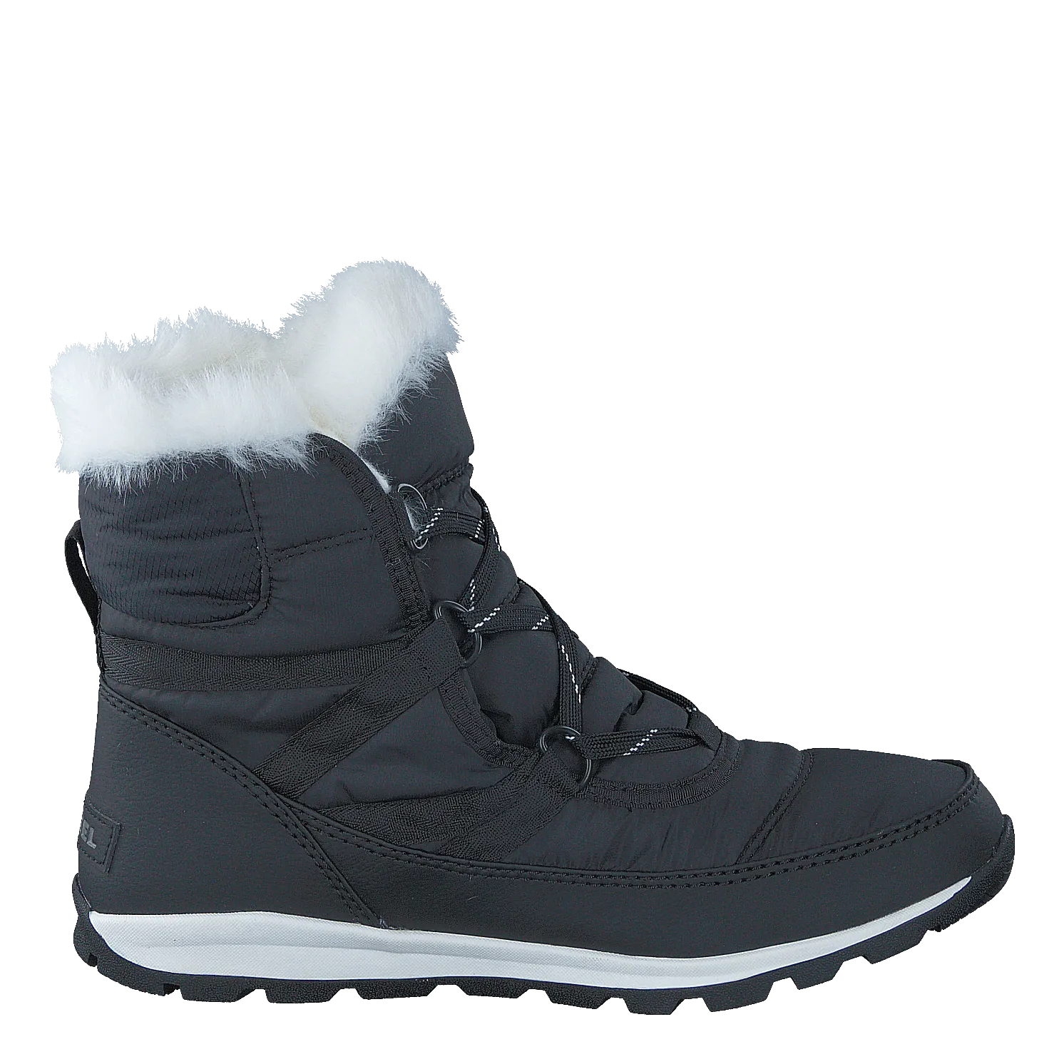 Whitney Short Lace 010 Black Sea Salt Waterproof Shoe Mat