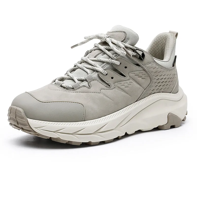 Comfortable Waterproof Orthopedic Walking Hiking Shoes Desai Waterproof Hiking Shoes for Men, Lightweight Breathable Outdoor Trekking and Trail Shoes DS3377