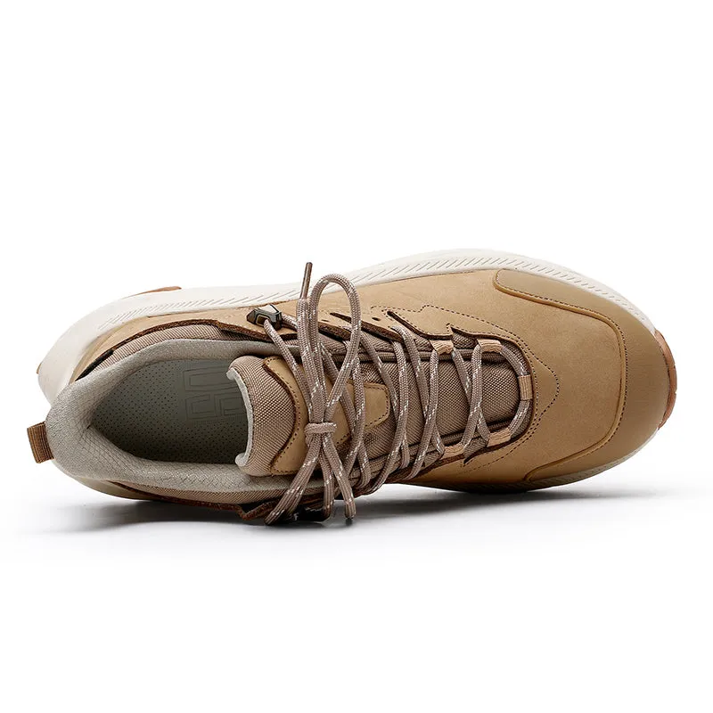 Painting Climbing Shoes Desai Waterproof Hiking Shoes for Men, Lightweight Breathable Outdoor Trekking and Trail Shoes DS3377