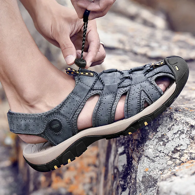 Durable Non Slip Outdoor Hiking Trekking Sandals Stitching Sandals