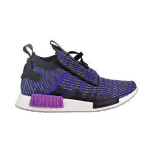 Adidas NMD_TS1 Primeknit Men's Shoes Purple/Grey Adidas Cross Training Shoes