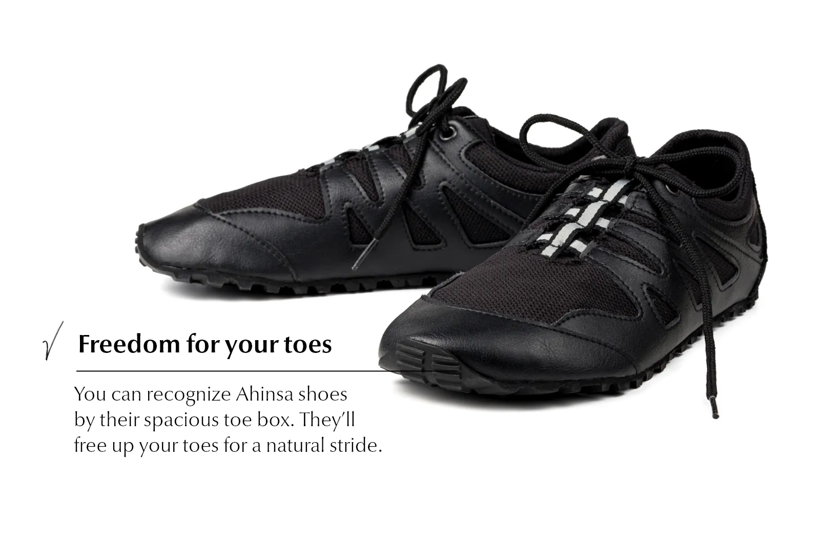 Popular Trail Running Shoes Womens Chitra Trek&Trail barefoot black sneakers