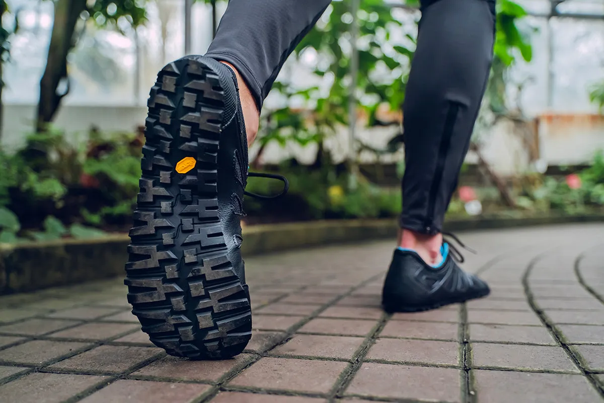 Womens Chitra Trek&Trail barefoot black sneakers Trail Running Shoes With Soles