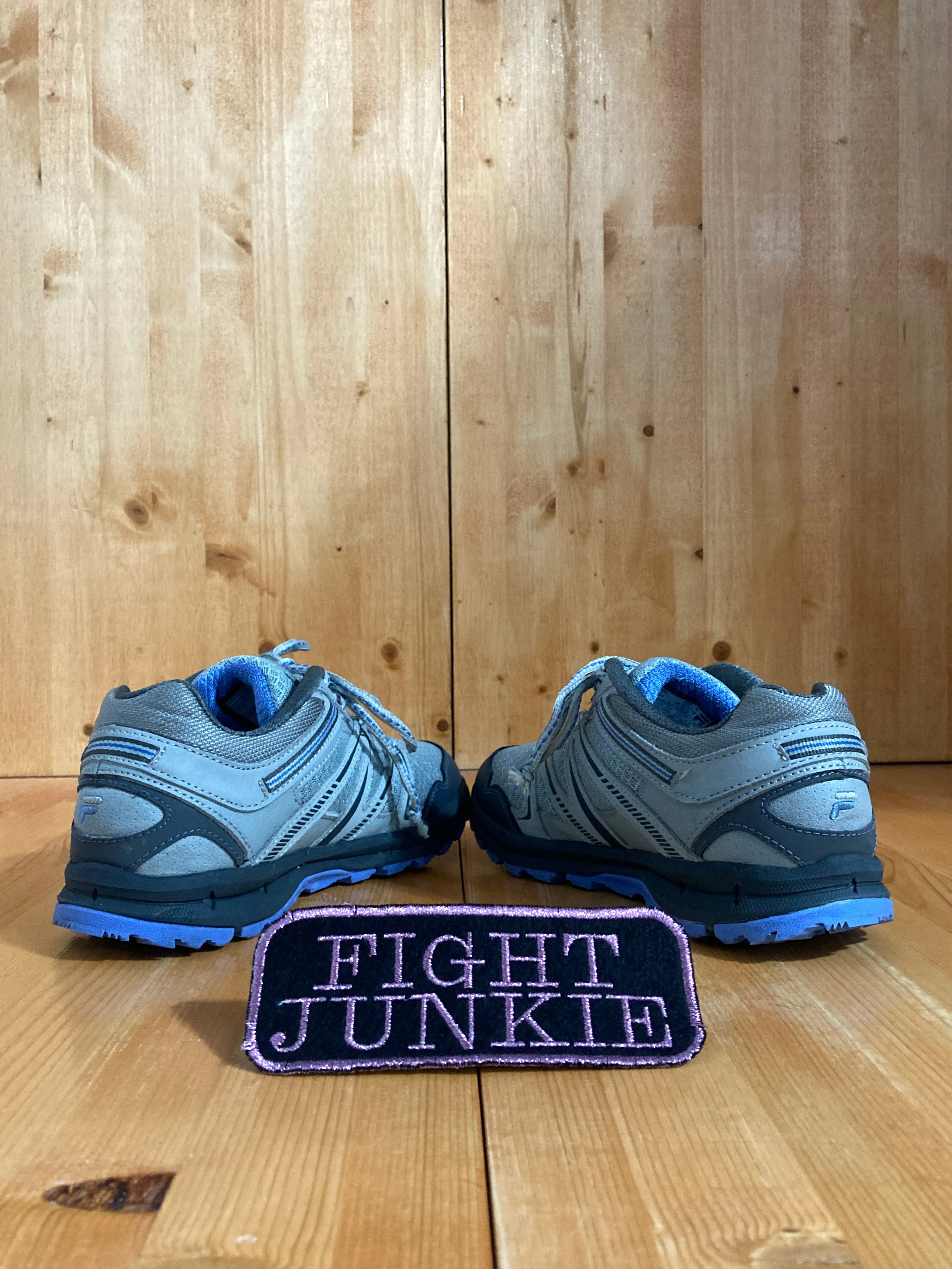 FILA NORTH HAMPTON Womens Size 7 Trail Hiking Shoes Sneakers Gray 5QM00345-258 Trail.running Shoes