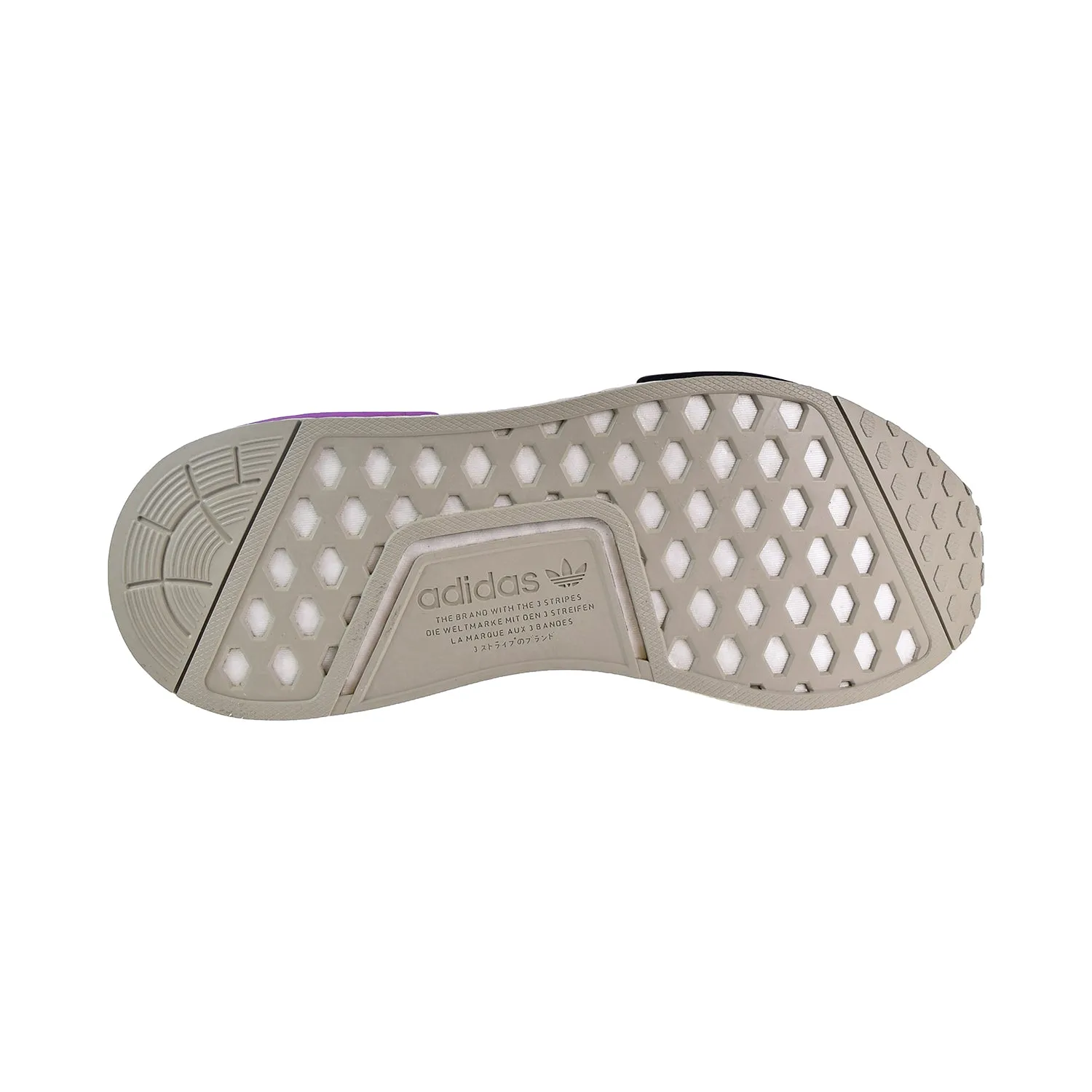Adidas NMD_TS1 Primeknit Men's Shoes Purple/Grey Adidas 3d Shoe
