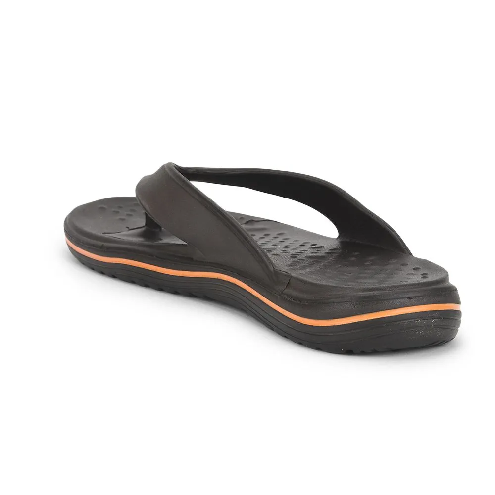 A-HA Casual Brown Flip Flop For Men BEACHTIME By Liberty Sandals Crocs Serena Flip