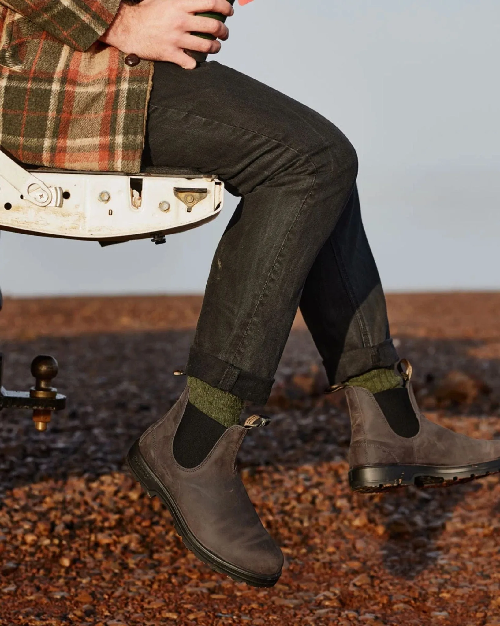 Tuff Boots 2446 Mens Elastic Sided Chelsea Boot