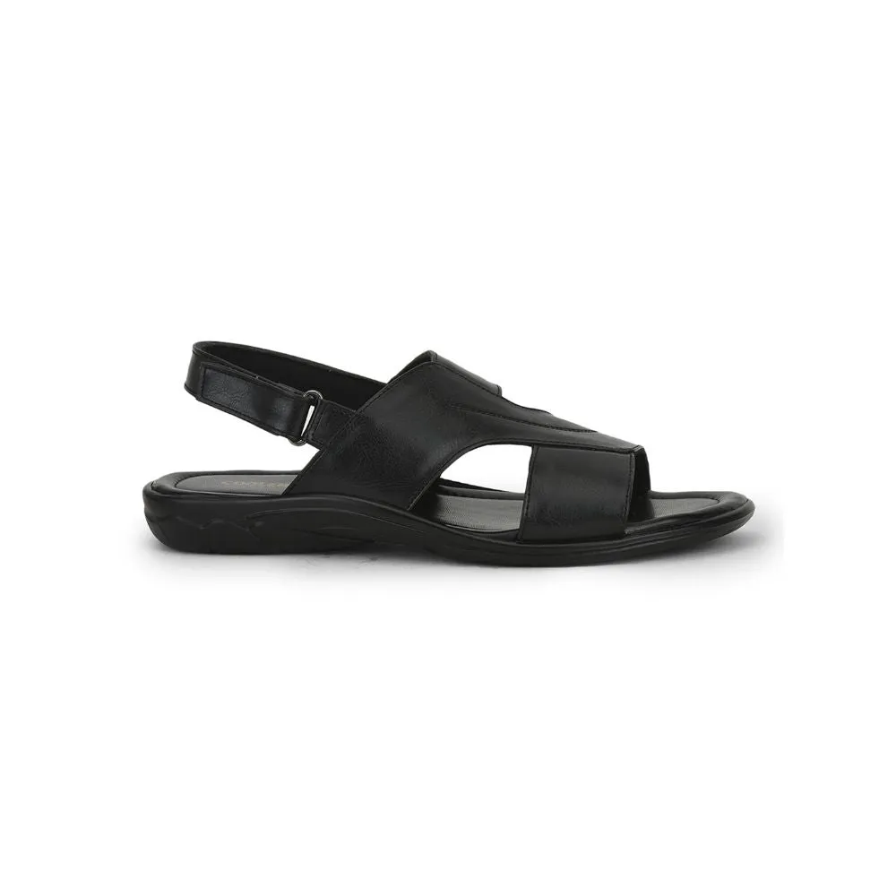 Sandals Disguise Bunions Coolers Casual Black Sandal For Men LB-322E By Liberty
