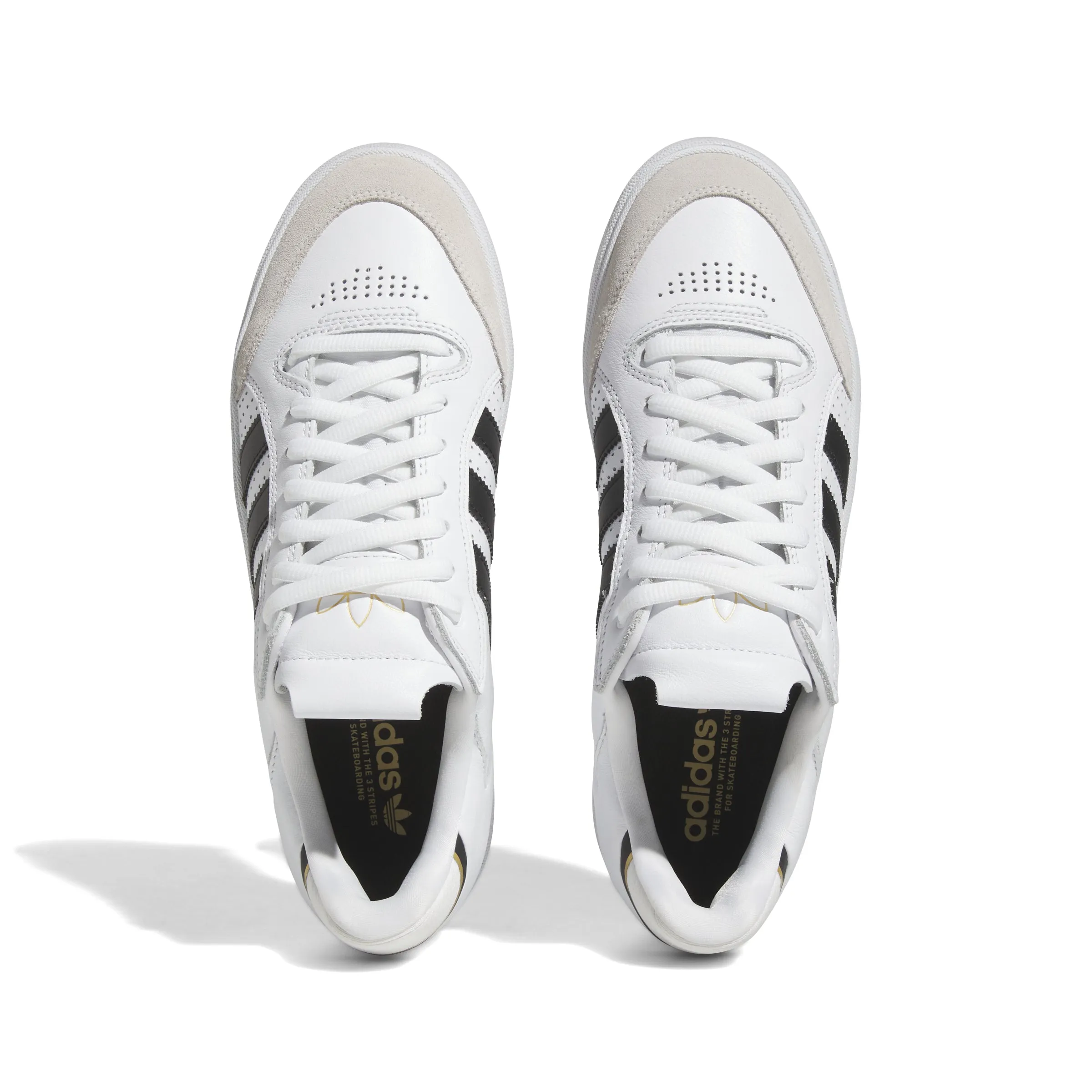 Adidas - Tyshawn Low in Cloud White/Core Black/Gold Metallic Halloween Adidas Shoes