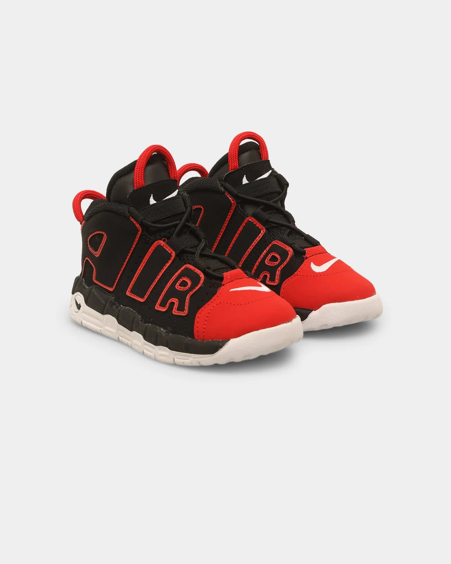 Asics Running Shoes Width Chart Nike Infants' Air More Uptempo Black/White-University Red