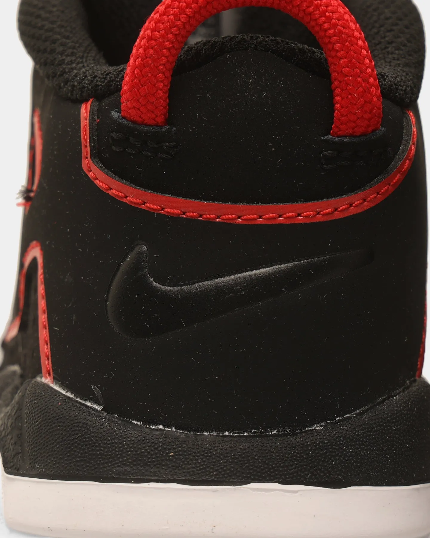 Shoes Like Asics Gel Cumulus Nike Infants' Air More Uptempo Black/White-University Red