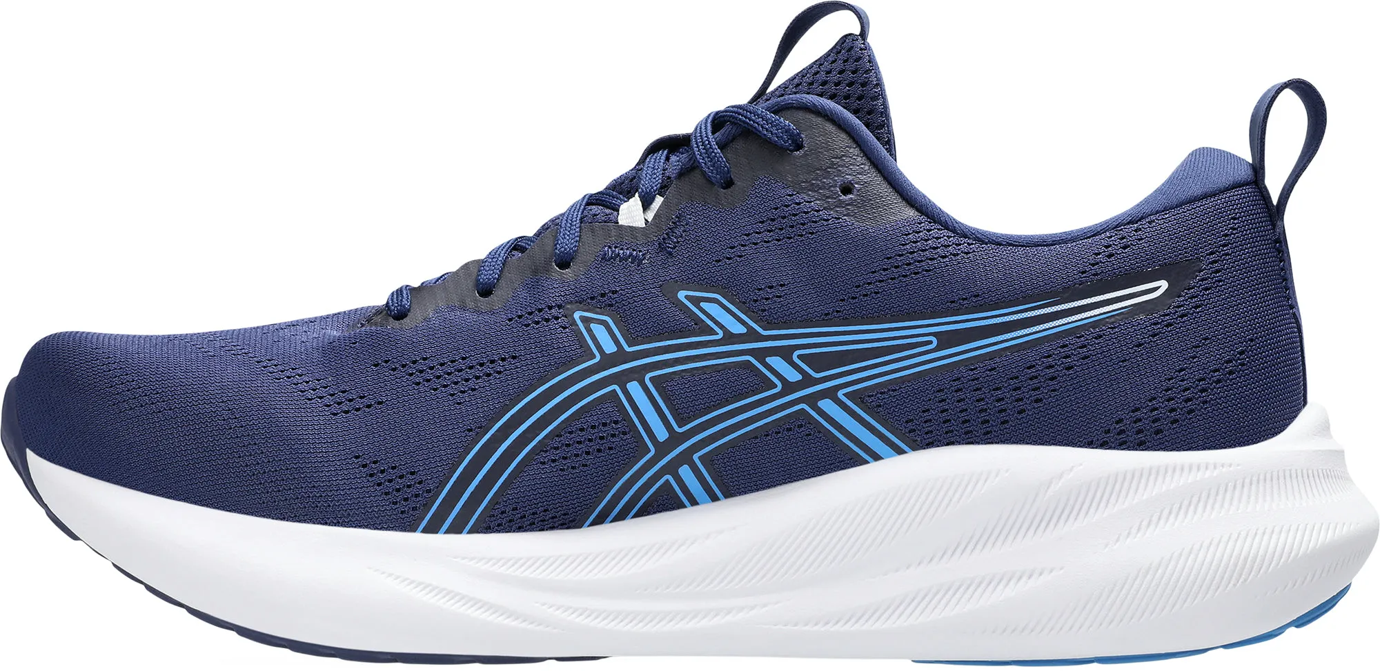 Asics Gel Pulse 16 Mens Running Shoes - Blue Asics Wrestling Shoe Laces