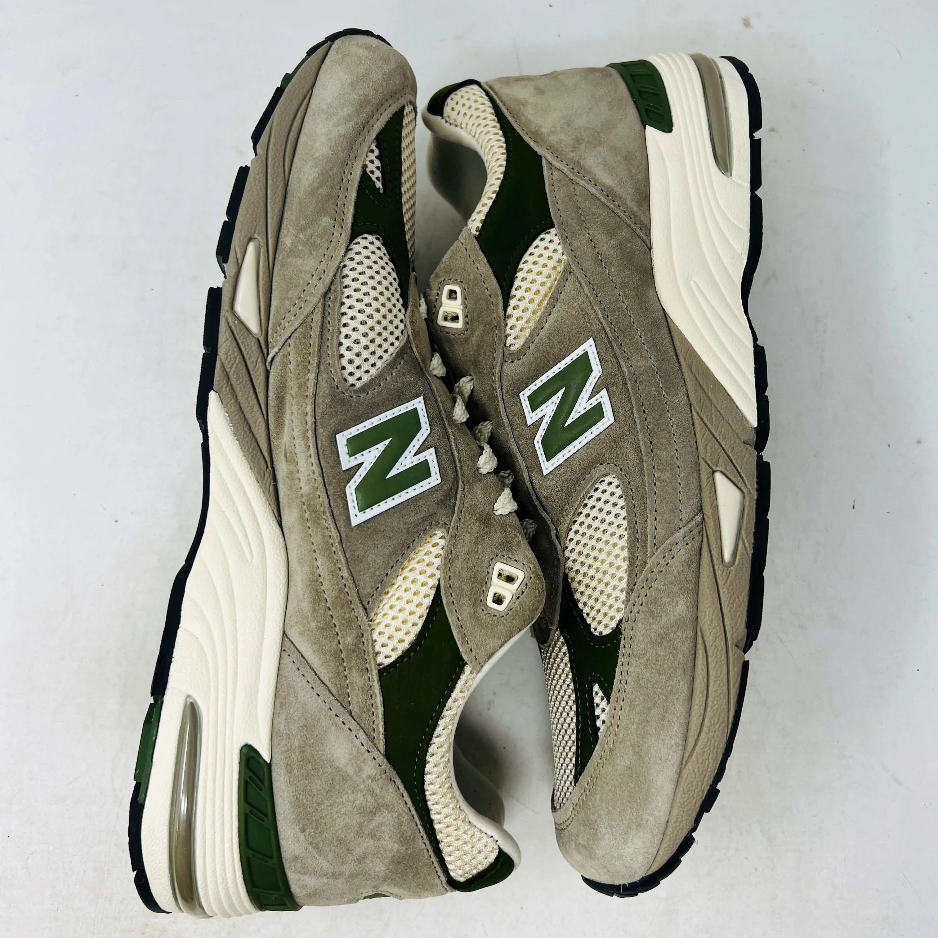 White New Balance Mens Shoes New Balance 991 Aime Leon Dore MiUK Grey