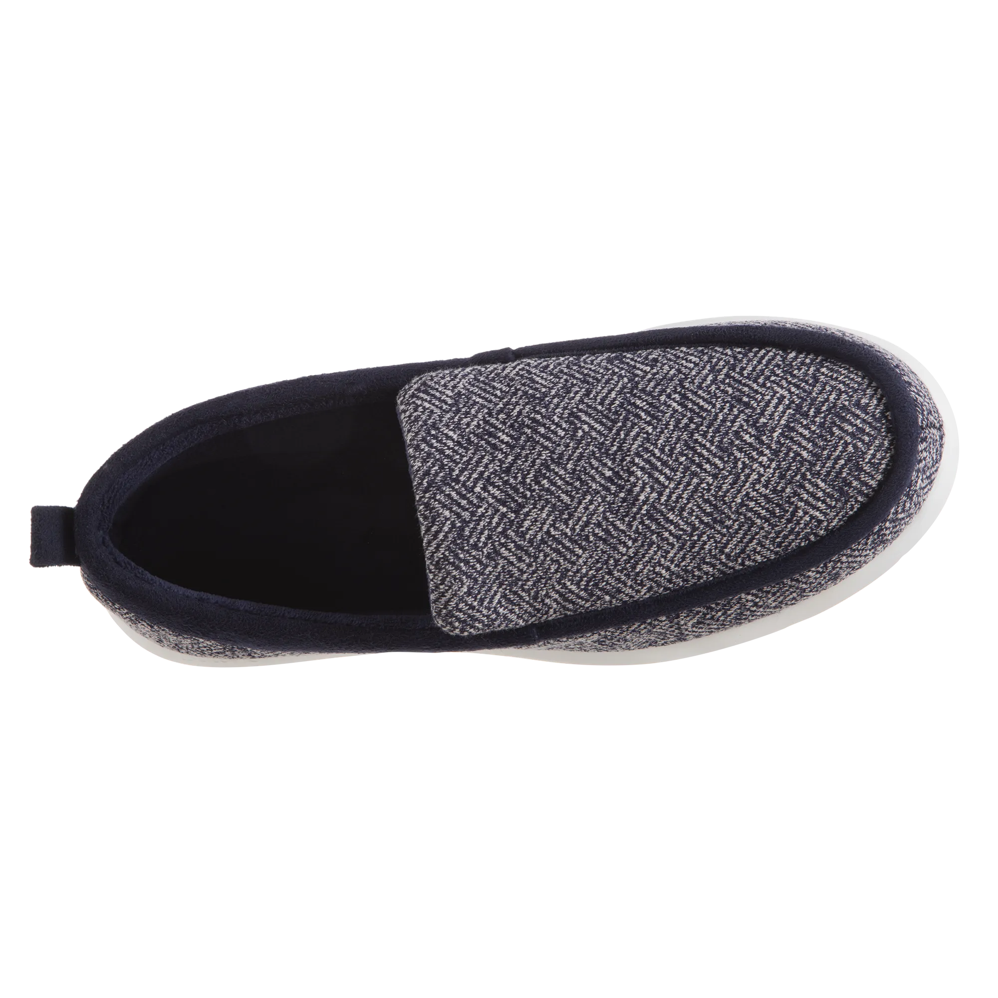 Zenz Men's Hatch Knit Boater Moccasin Topo Slippers