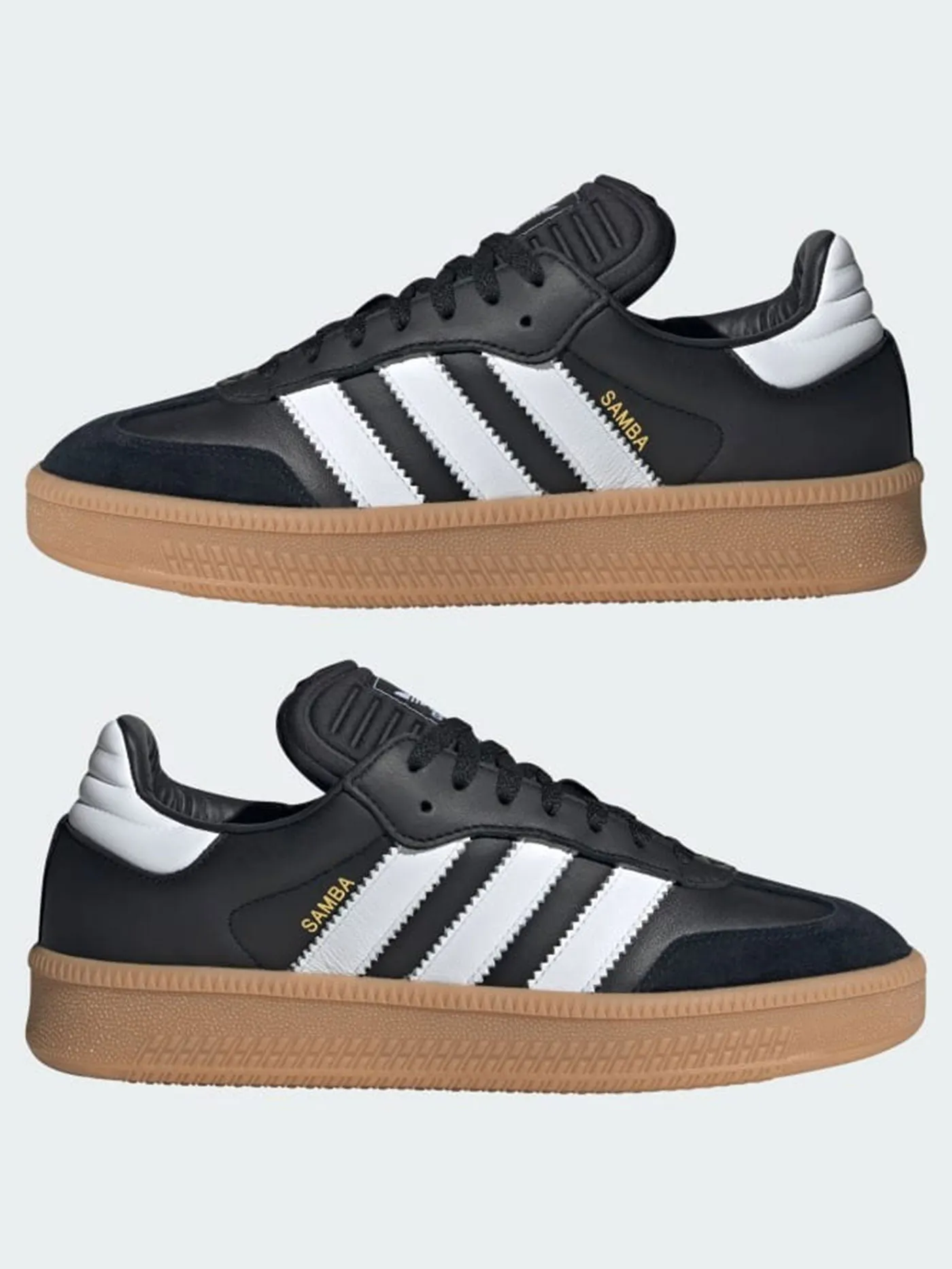 Golf Shoes Adidas Samba XLG Core Black/White/Gum3 Shoes