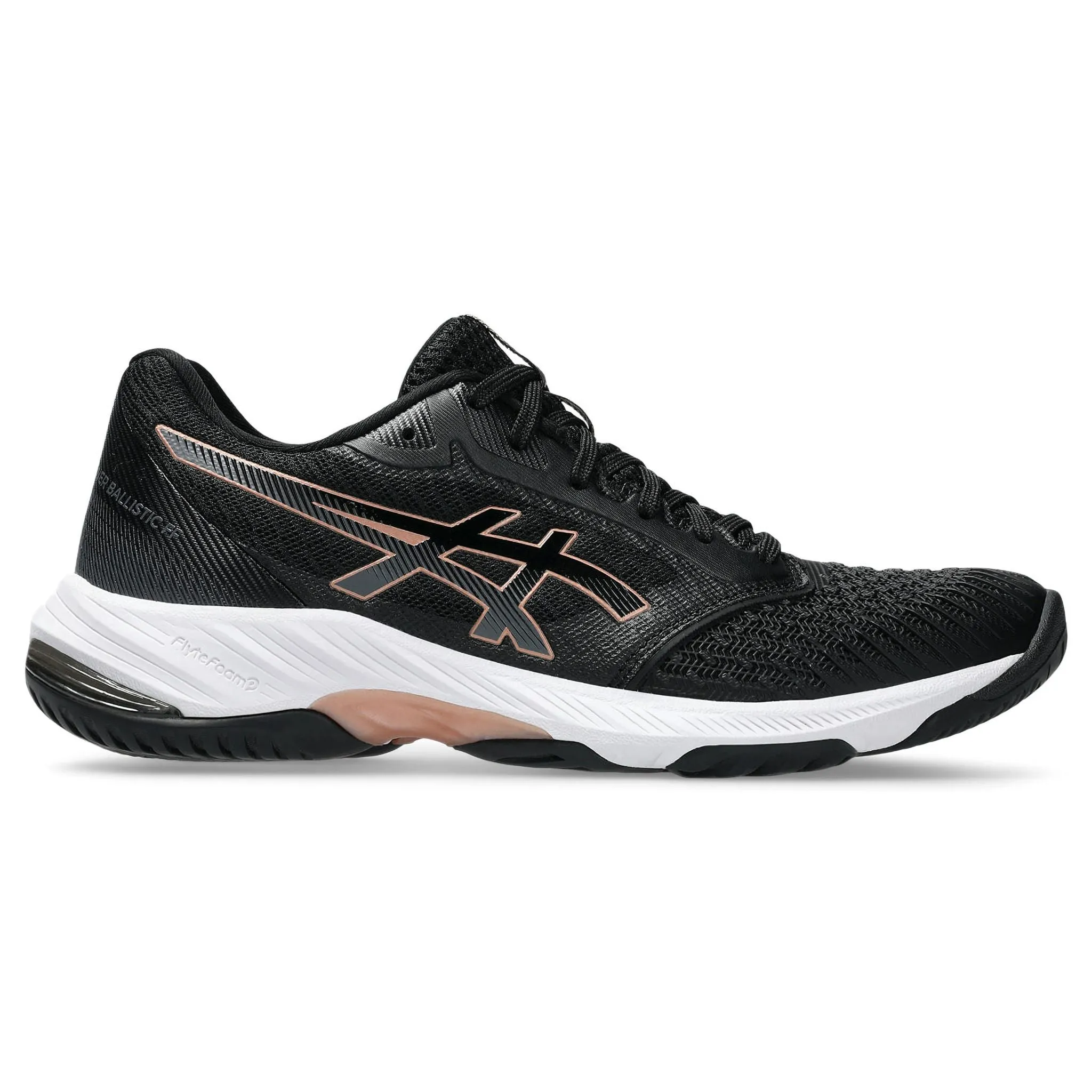 Flat Feet Asics Shoes ASICS Netburner Ballistic FF 3 Womens Netball Shoes