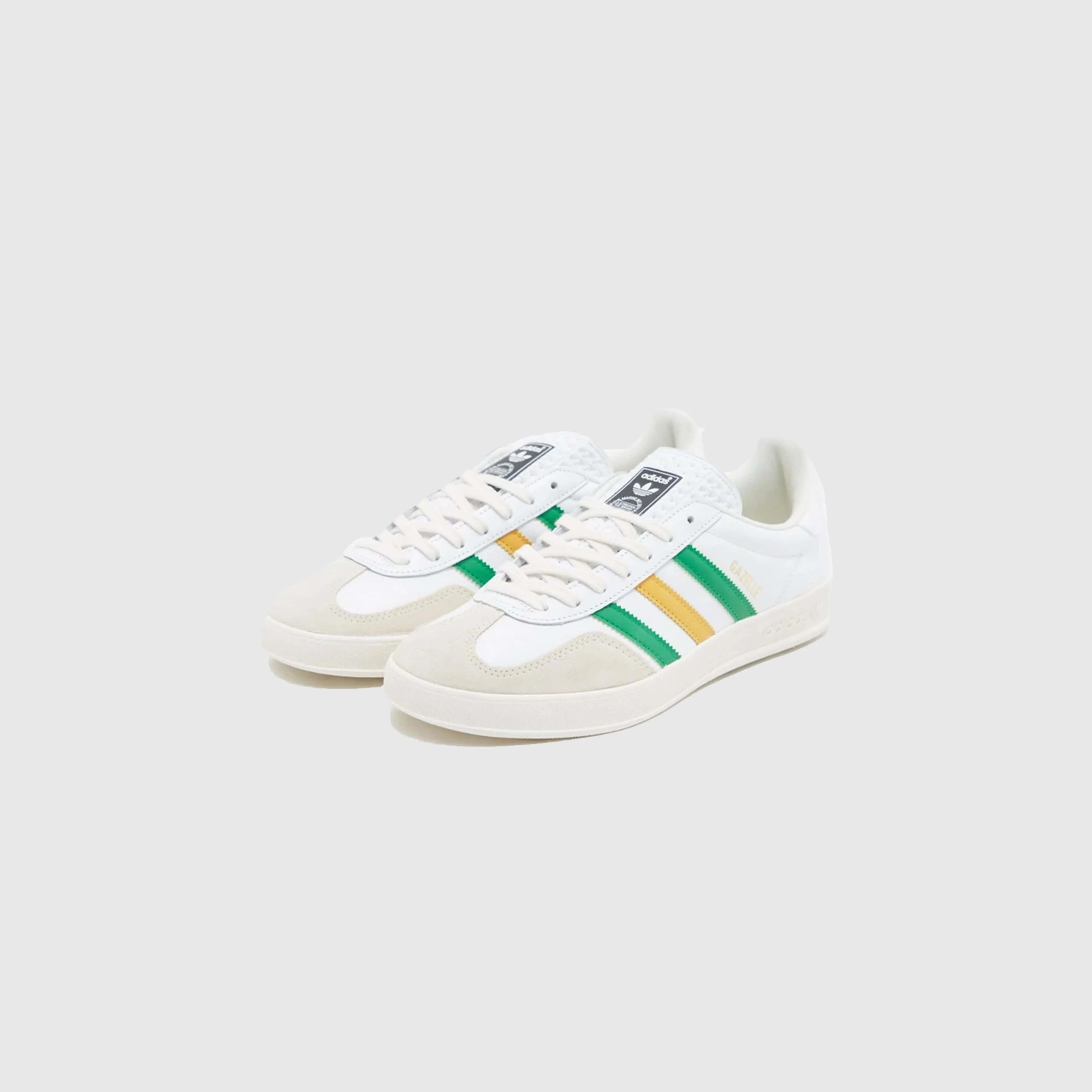 Adidas Gazelle Indoor - Cloud White / Preloved Yellow / Core Black Adidas Running Shoes On Sale