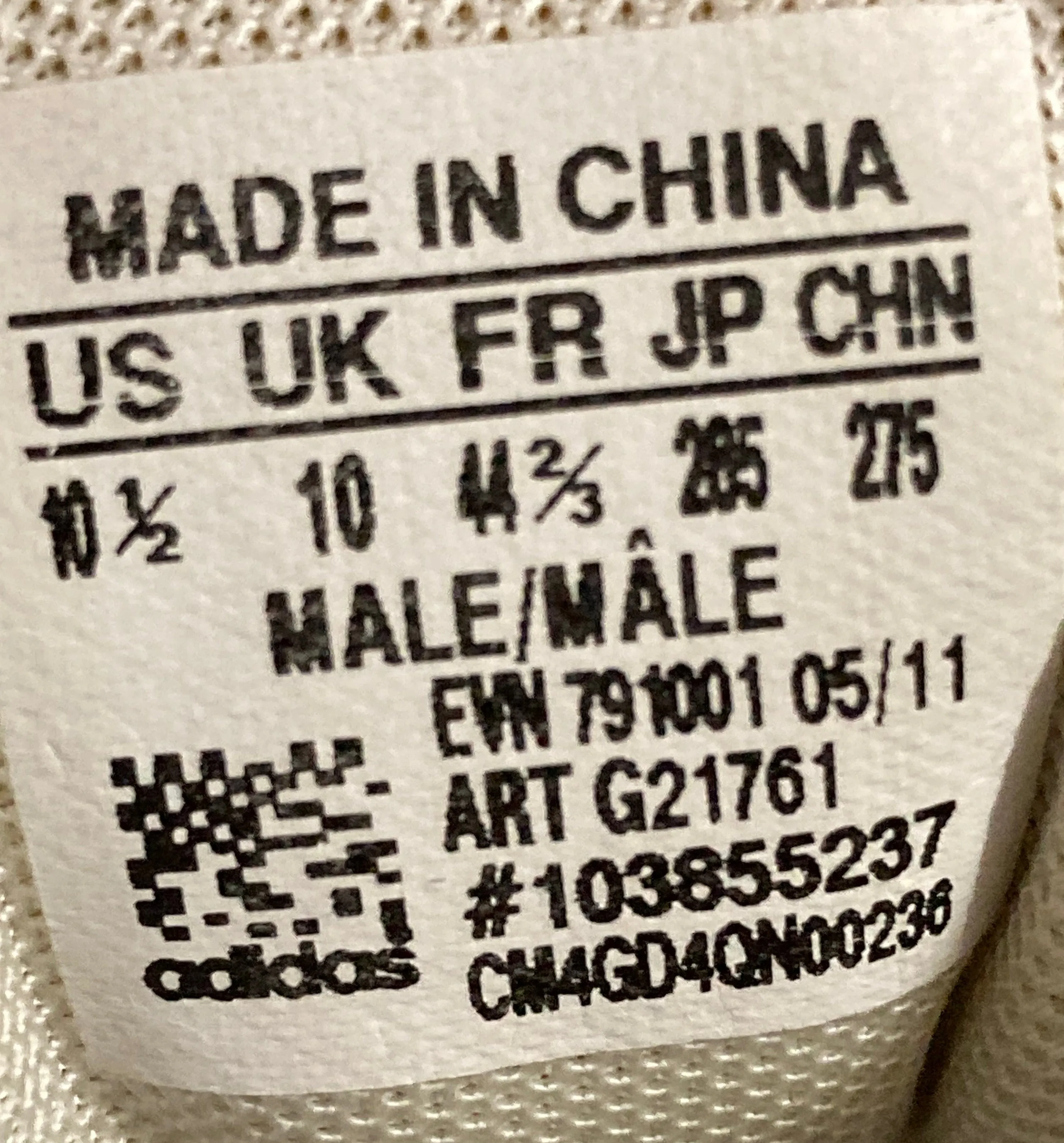 Adidas Neo Shoes Cloudfoam RARE! ADIDAS EA SPORTS X TOP TEN NEED FOR SPEED Mens Size 10.5 Shoes Sneakers White & Gold G21761