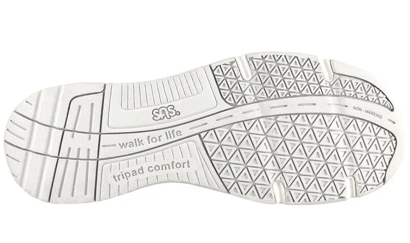 SAS Women's Tour Mesh Lace Up Sneaker - Blue Best Trail Shoes With Wide Toe Box