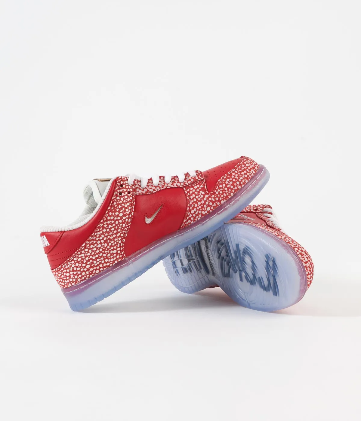 Nike SB x Stingwater Dunk Low OG Shoes - Chile Red / Clear - White - Sail Asics Japan S Pf Shoes
