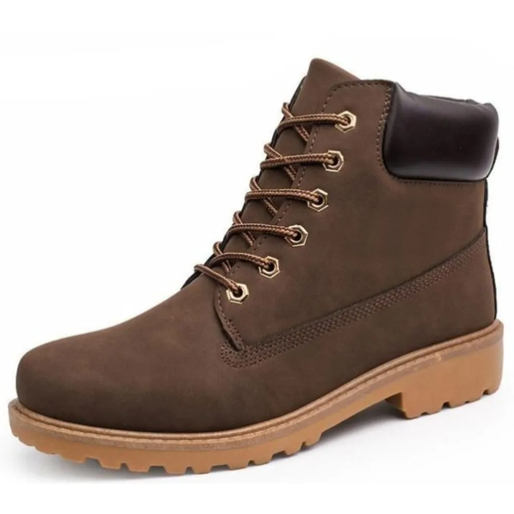 Mens Army Style Camouflage Outdoor Waterproof Boots Indigo Rd Boots