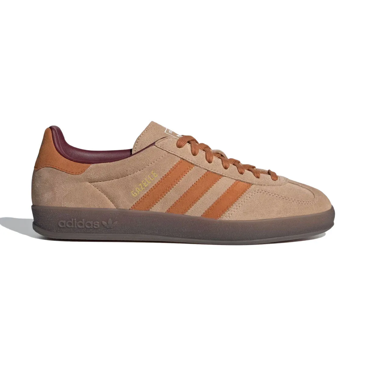 Fear Of God Adidas Basketball Shoes adidas - GAZELLE INDOOR Warm Sandstone/Craft Ochre/Shadow RedJH5412