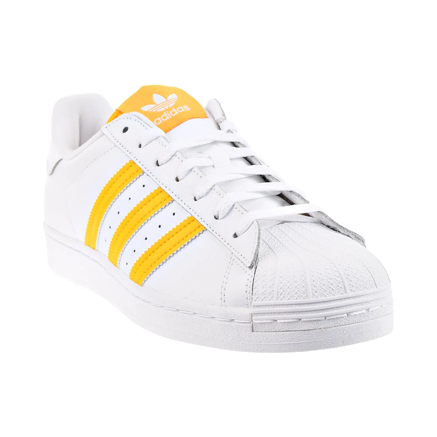 Adidas Shoes Basketball Adidas Superstar Men's Cloud White-College Gold-Pulse Blue