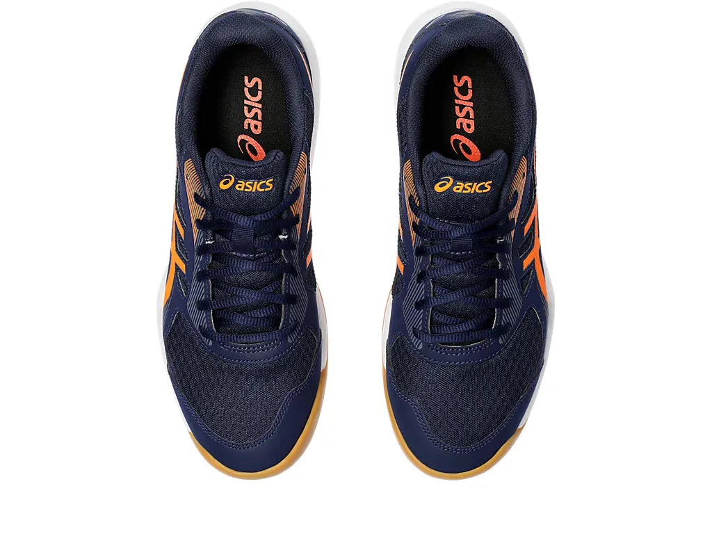 Asics Fuji Shoes Asics Upcourt 5 Indoor Shoes (Peacoat/Shocking Orange)