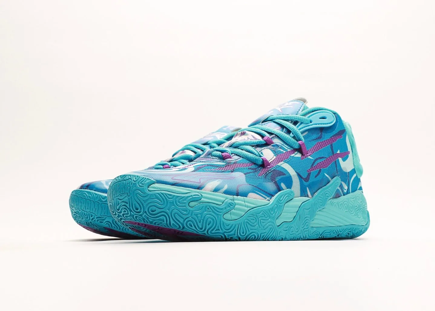 Asics Gel-sonoma 7 Running Shoes Puma MB.03 lamelo blue,purple shoes