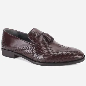 Men's "BEAU" Stylish Leather Formal Shoes Sheer Flats Shoes