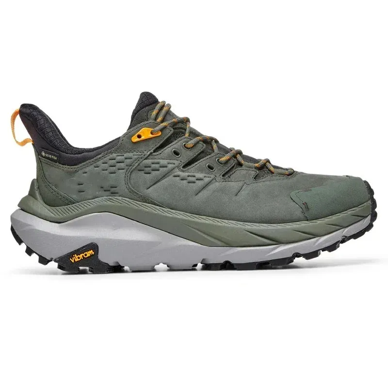 Foot-shaped Minimalist Hiking Shoes SALUDAS Trekking Sneakers Kaha 2 Low Gtx Men Waterproof Hiking Shoes Outdoor Non-slip Jungle Camping Adventure Shoes for Men